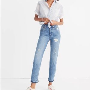 Madewell Classic Straight Jeans